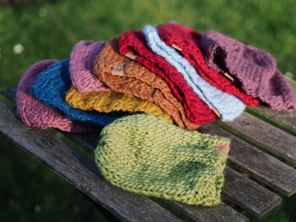 Vlněná čepice merino patent