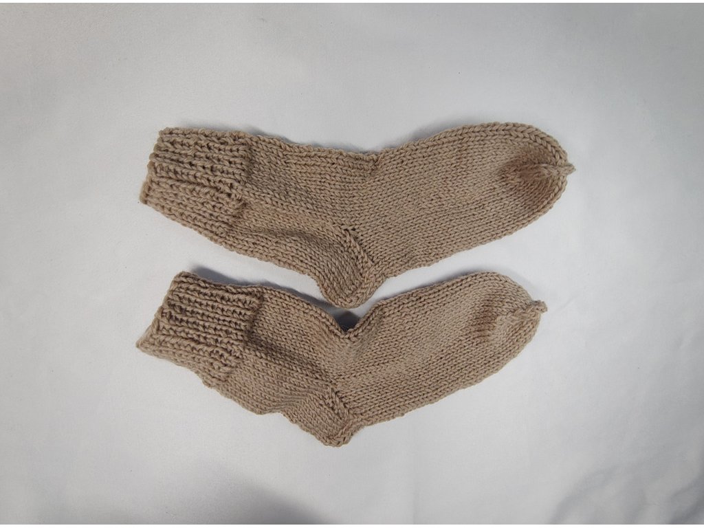 Vlněné ponožky merino dětské 32-34
