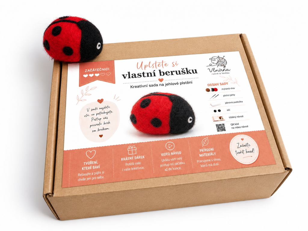 Sada na plstění beruška